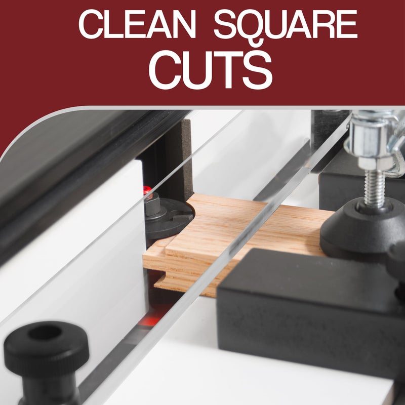Fulton Woodworking Tools Fulton PRO Rail Guide Coping Sled for Router Table, Precise Clean Joints, Cabinet Doors, Drawer Fronts, Prevent End Grain Blowout, Router Coping Sled - Image 2